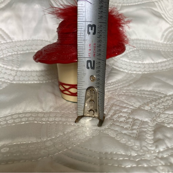 Vintage Sarna “Bedroom Eyes “ Hat Trinket Box - Picture 7 of 9